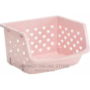 4-Tier Plastic Bathroom/Kitchen Storage Organizer Rack