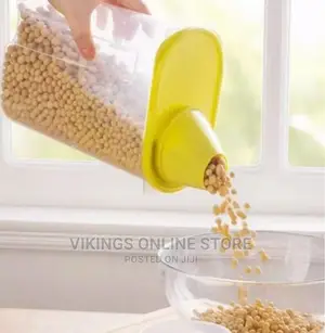 3 Piece 2.5 Food Plastic Storage Grains Cereal Containers