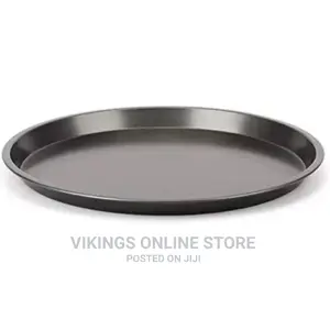 Non-Stick Pizza Steel Baking Round Oven Tray Pan, 30cm