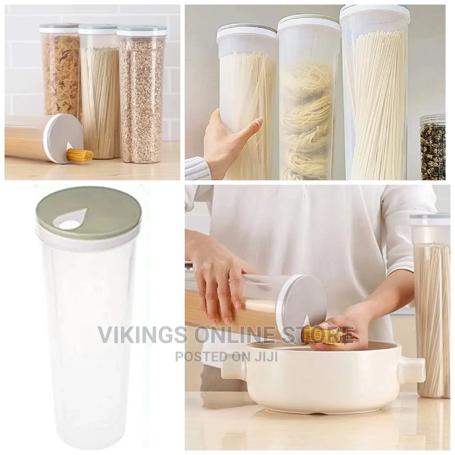 1pc Spaghetti Storage Container, Cereal Food Box