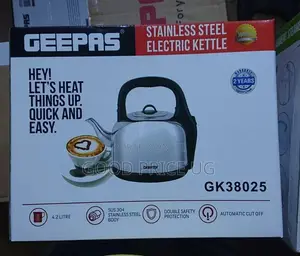 4.2 Litres Geepas Electric Kettle With 2 Years Warranty.