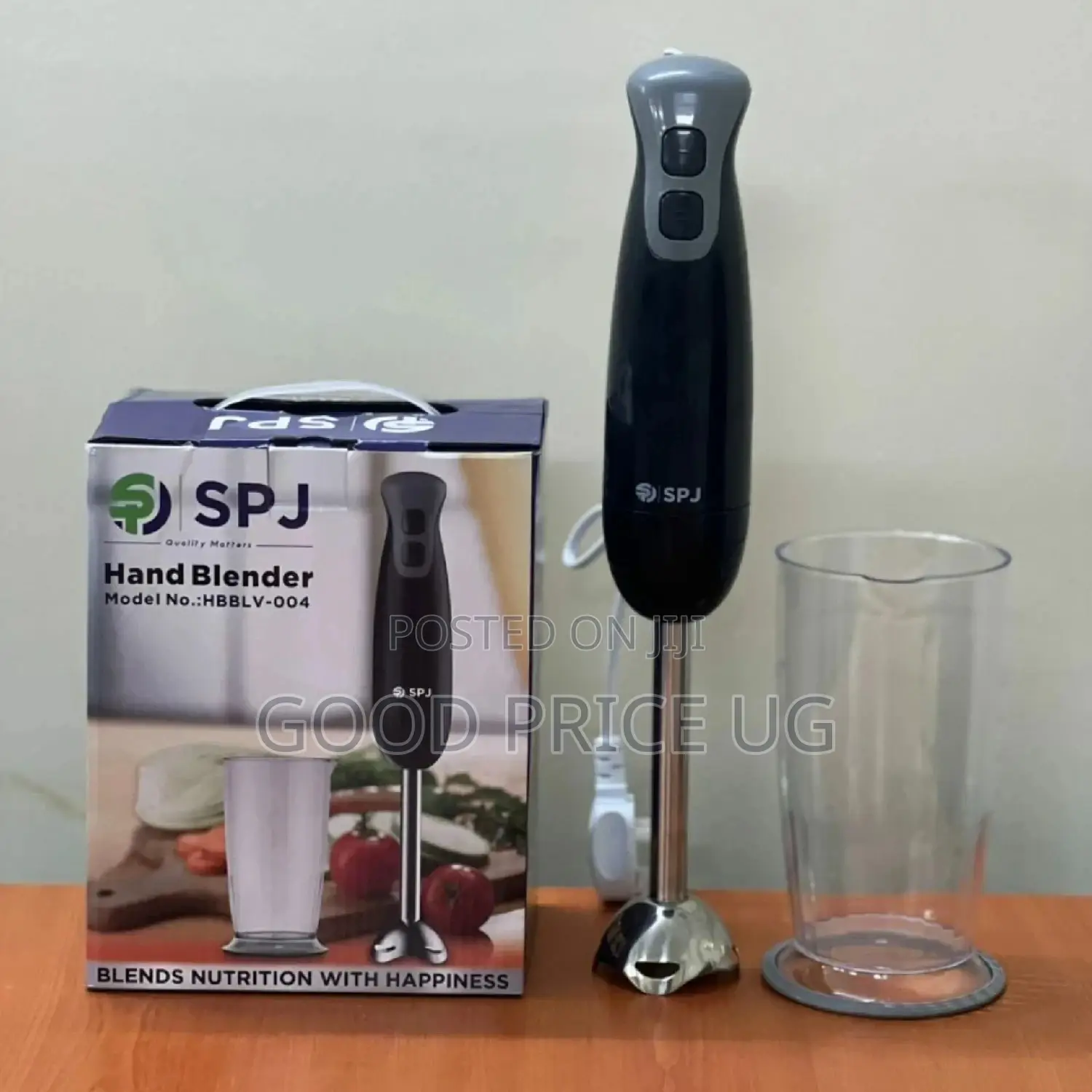 SPJ Hand Held Blender With 2 Years Warranty.