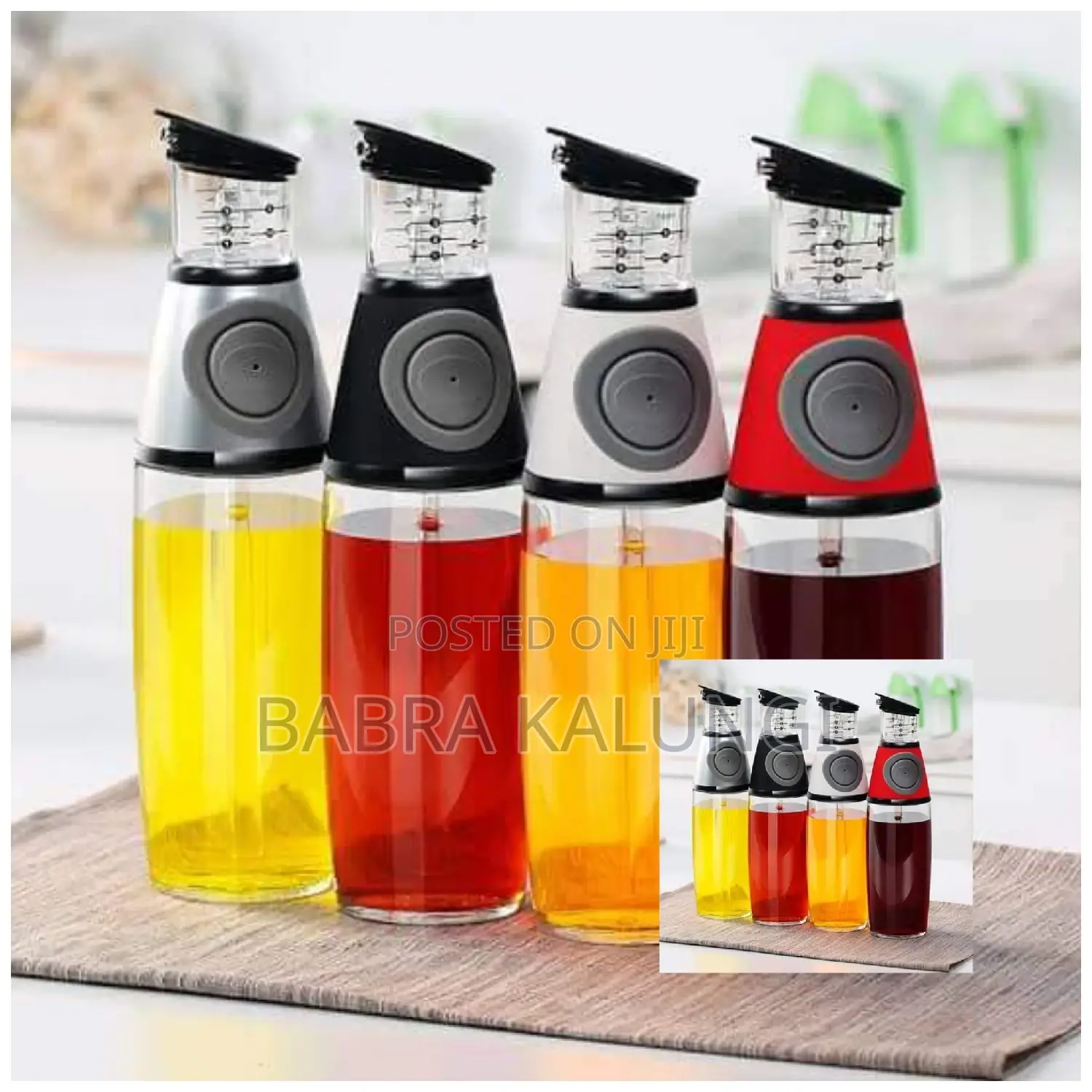 Oil Dispenser With Measurements
