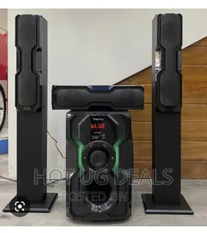 3.1 Global Star Home Speaker System – Black