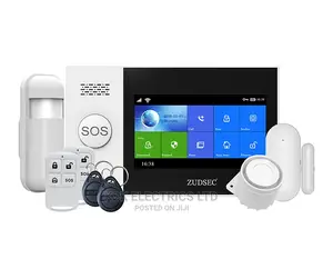 Home Wifi/GSM Smart Alarm System With Home Automation