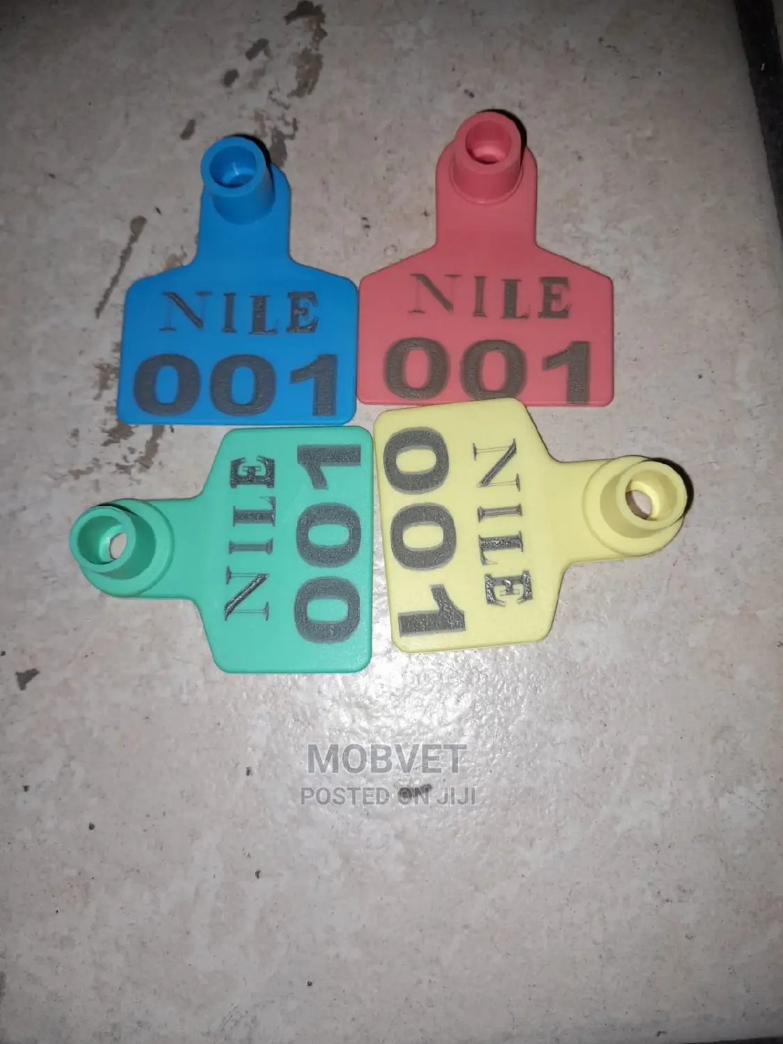 Ear Tags Personalised. 100pieces