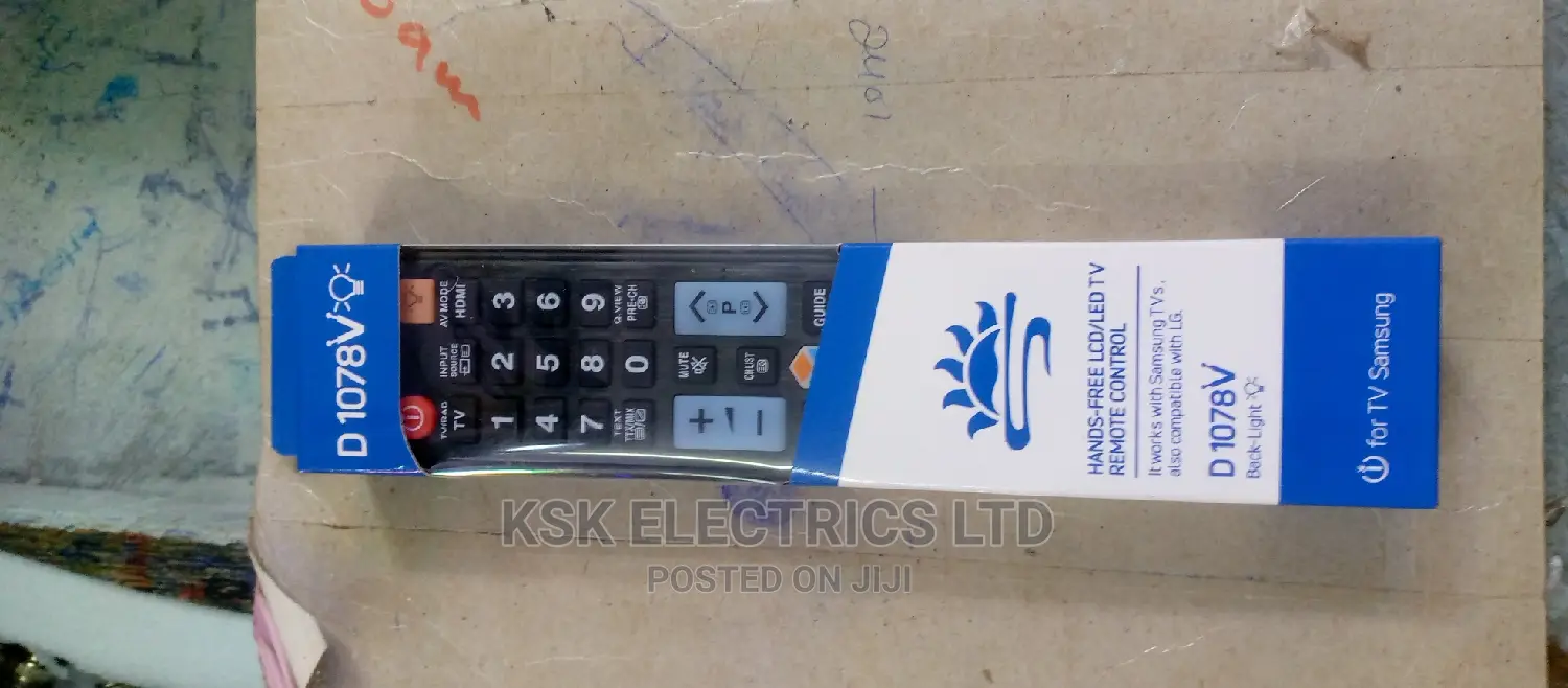 D 1078V Hands Free LCD/LED TV Remote Control