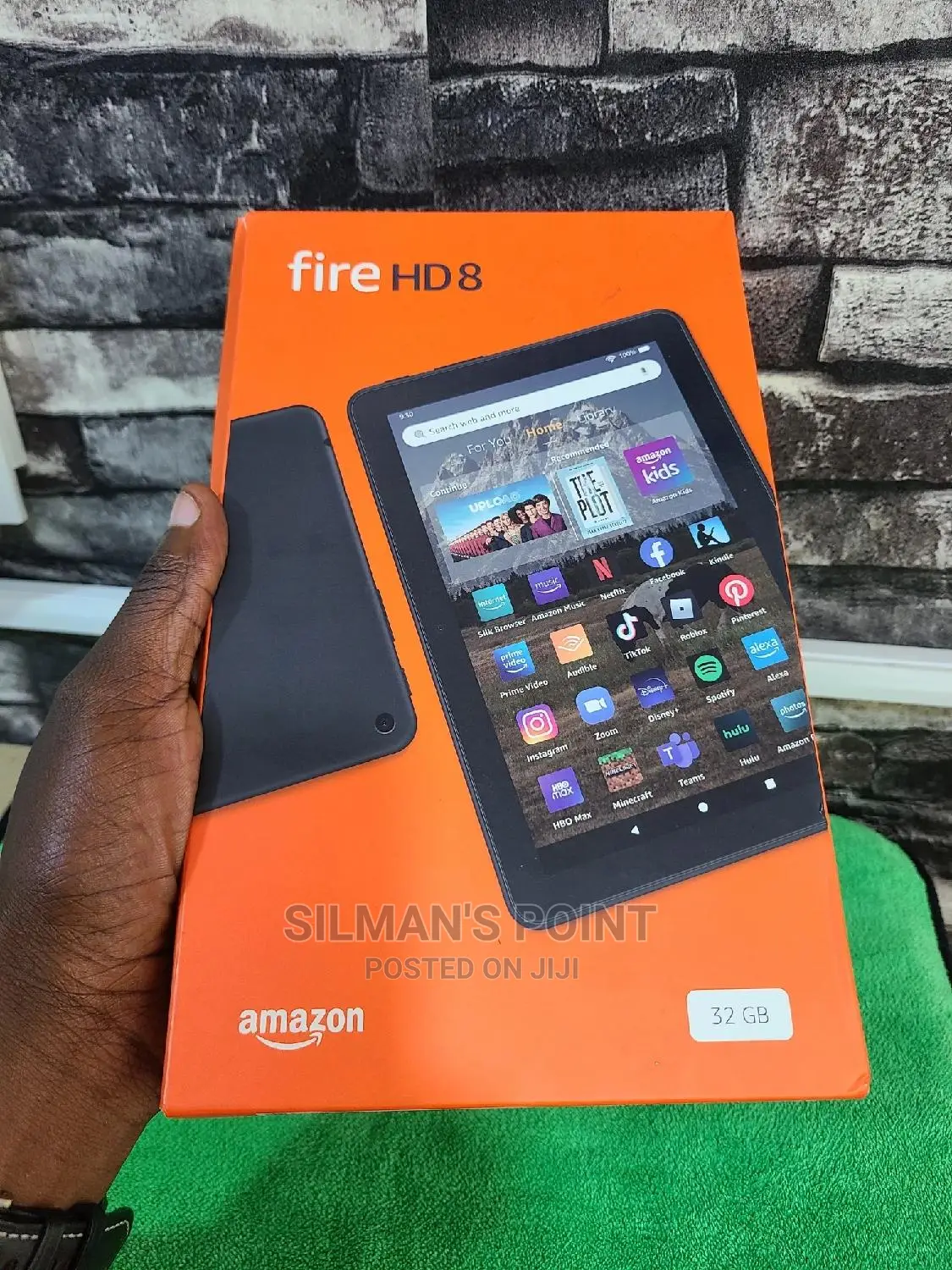 New Amazon Fire HD 8 32 GB Gray