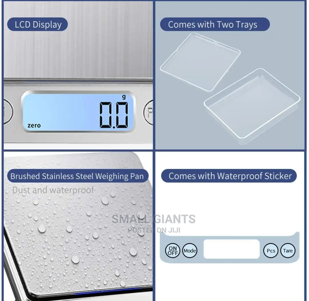 Mini Portable Digital LCD Display Scale