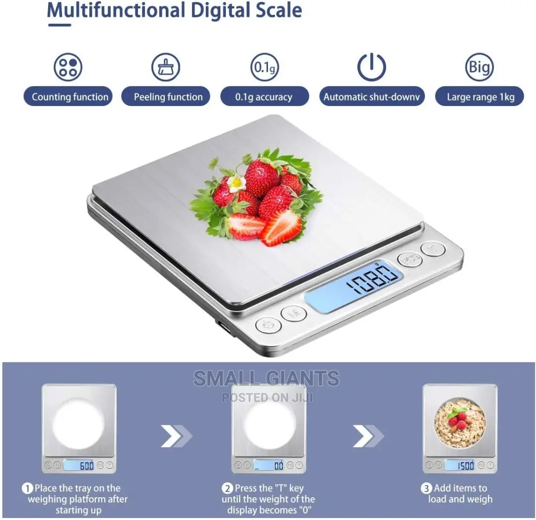Mini Portable Digital LCD Display Scale
