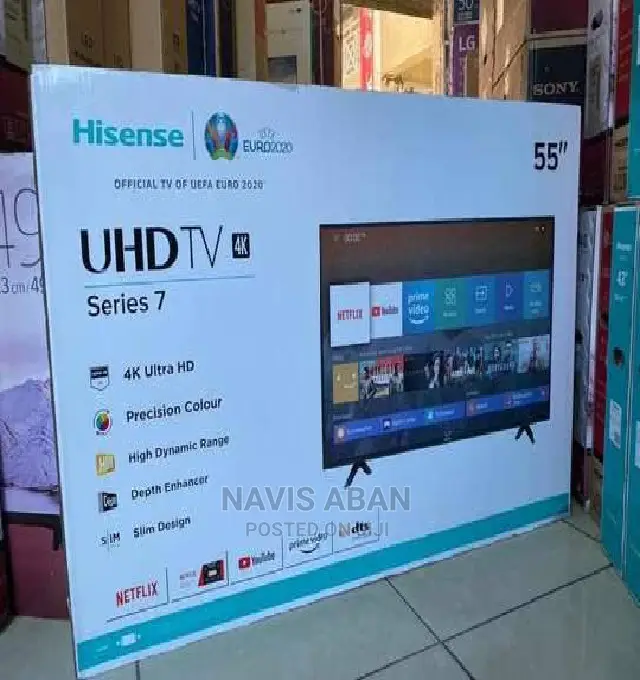 Hisence 55 Inch Smart Tv Uhd