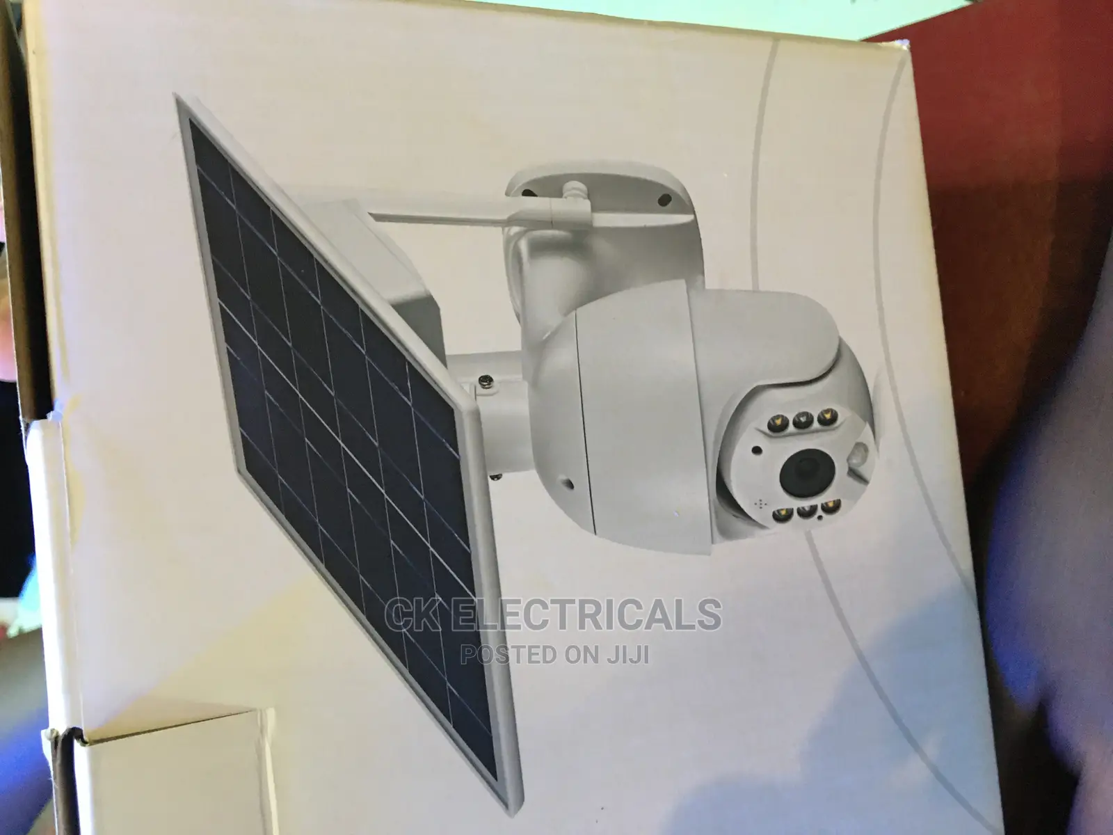 Solar Camera Installation Complete