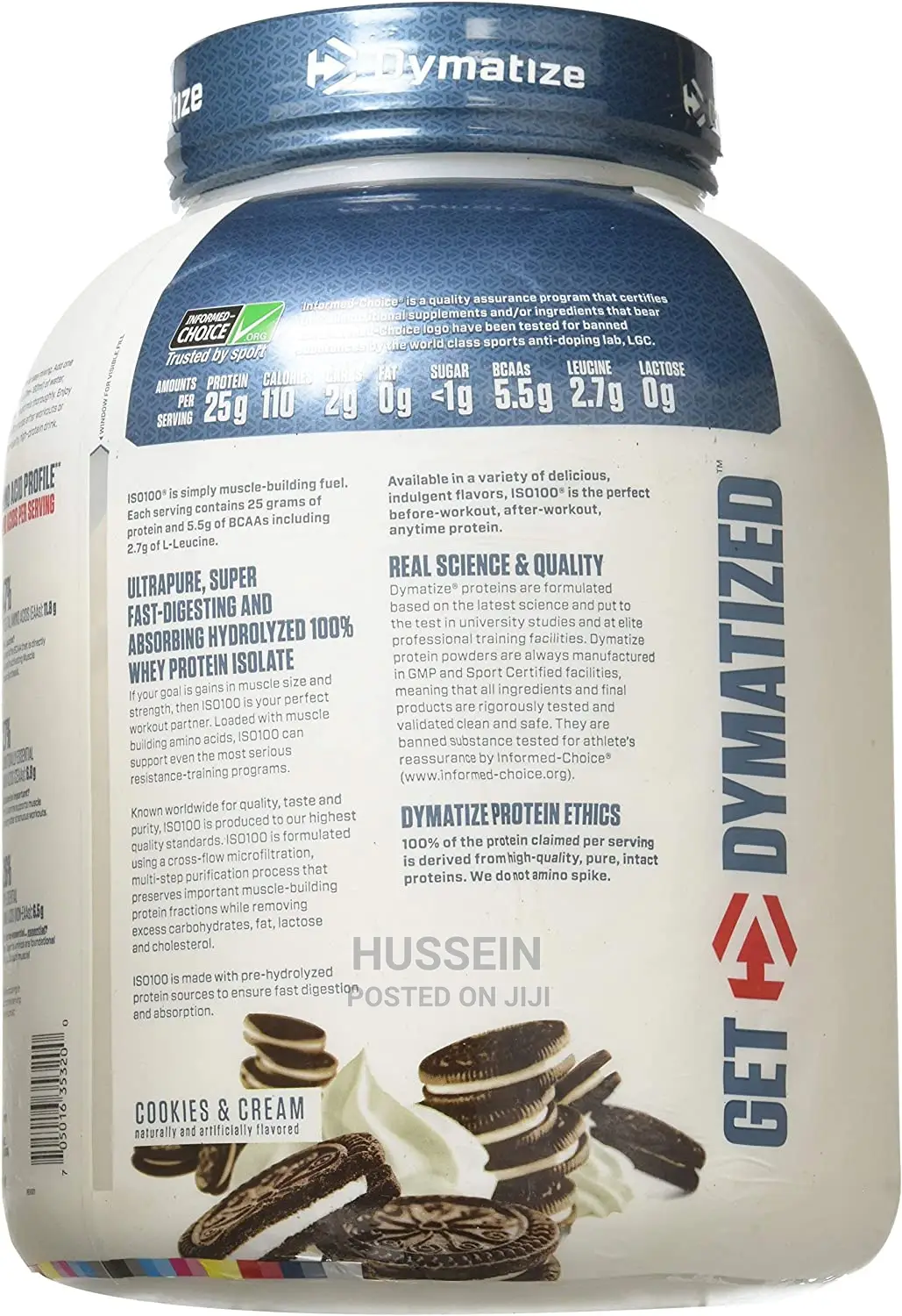 Dymatize Iso 100, 2.2 Kg
