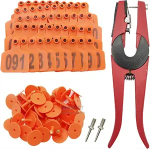 100 Cows Green Eartags