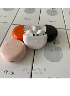 Pro 6-TWS Earbuds, Bluetooth Wireless, Original Sports Ear