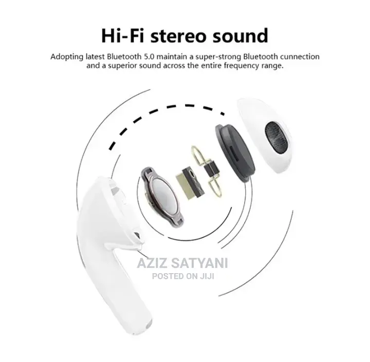 Pro 6-TWS Earbuds, Bluetooth Wireless, Original Sports Ear