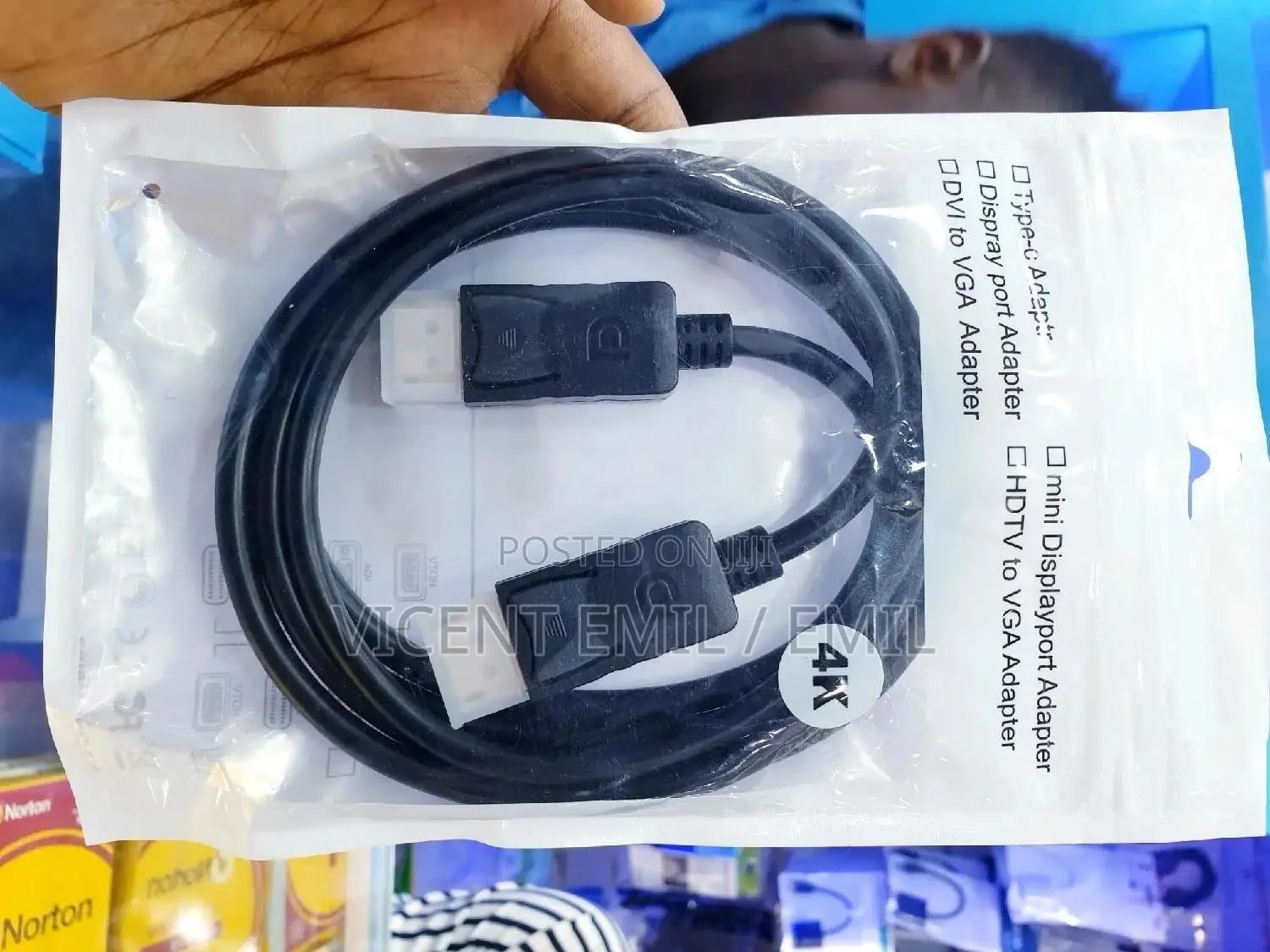 Dp to DP / Displayport Cable