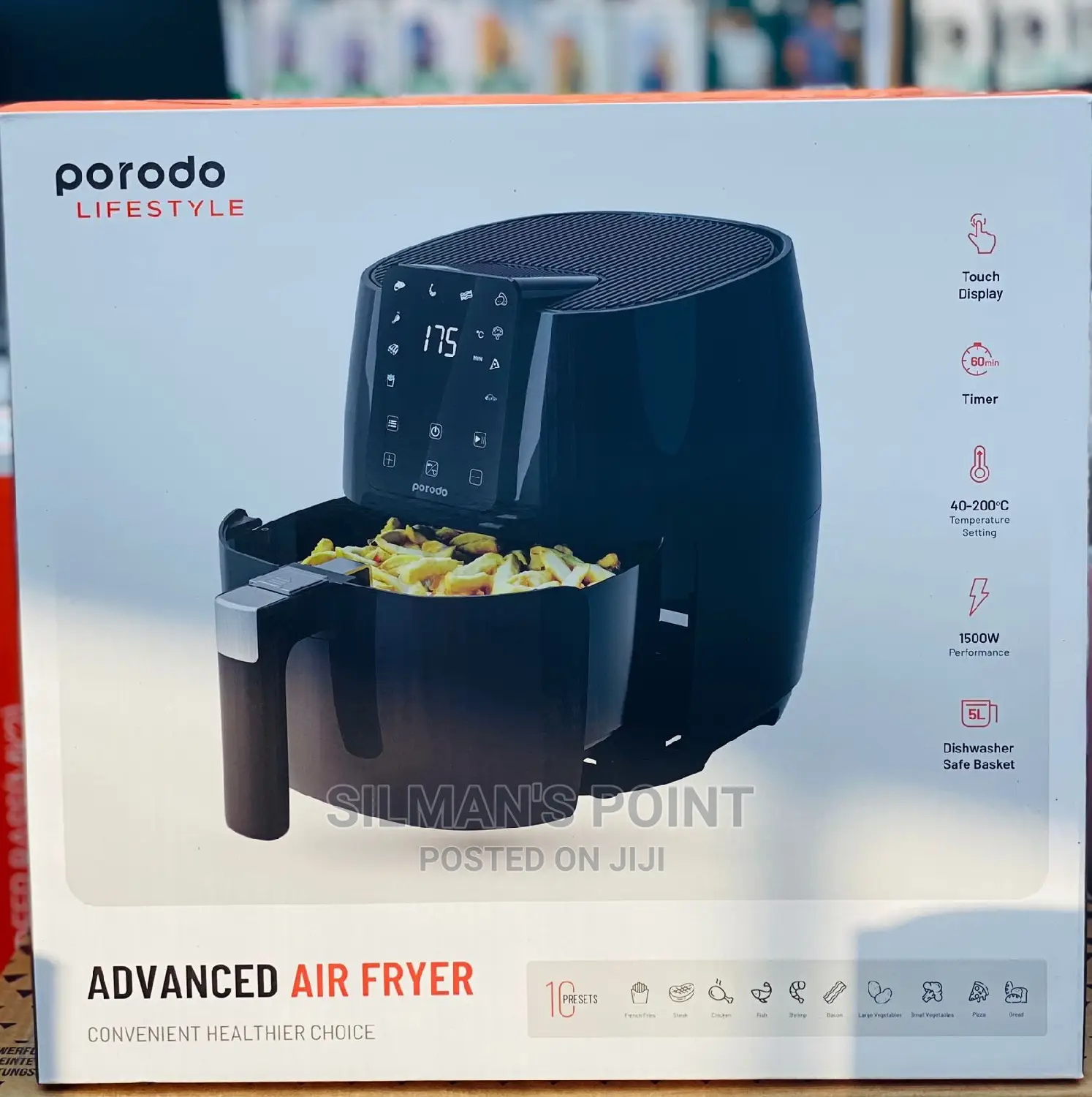 Porodo Advanced Airfryer