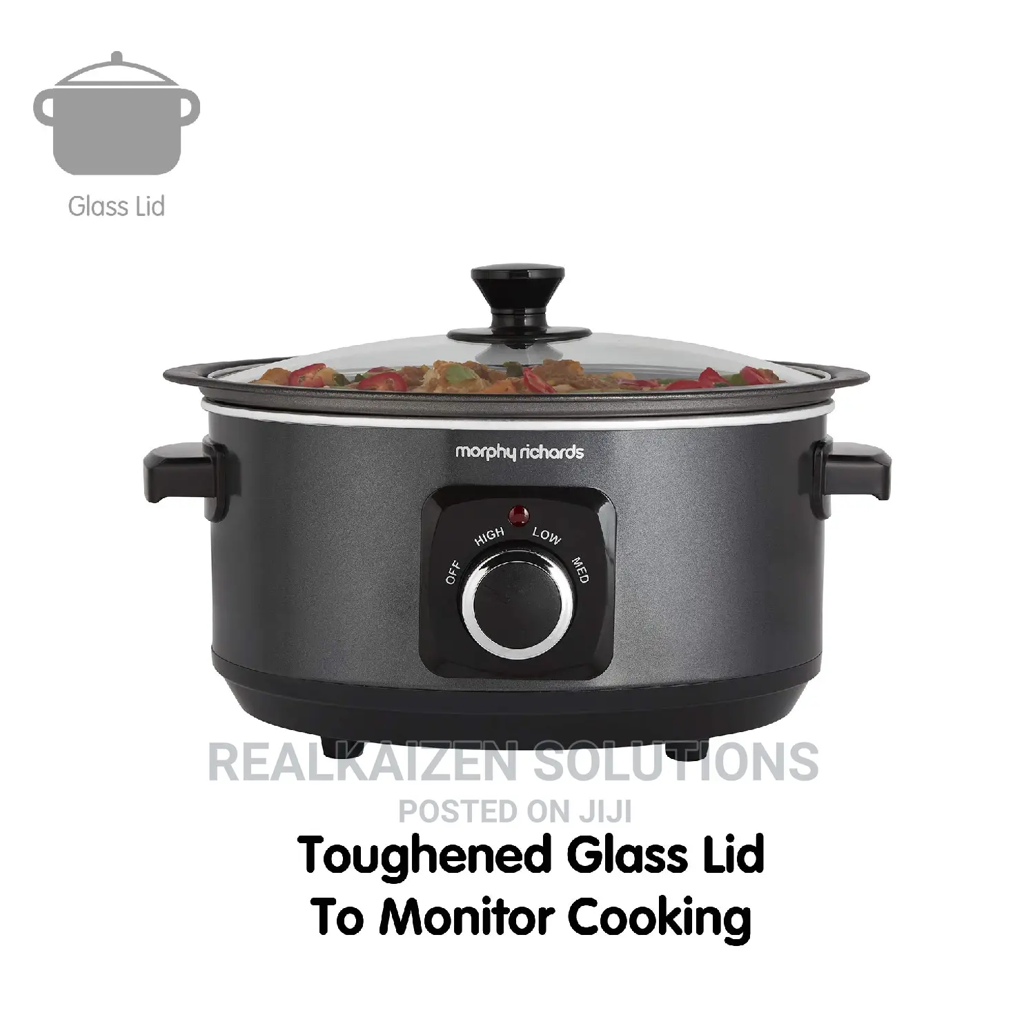UK MORPHY RICHARDS 3.5L Sear and Stew Electric Slow Cooker