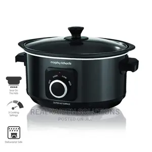 UK MORPHY RICHARDS 3.5L Sear and Stew Electric Slow Cooker