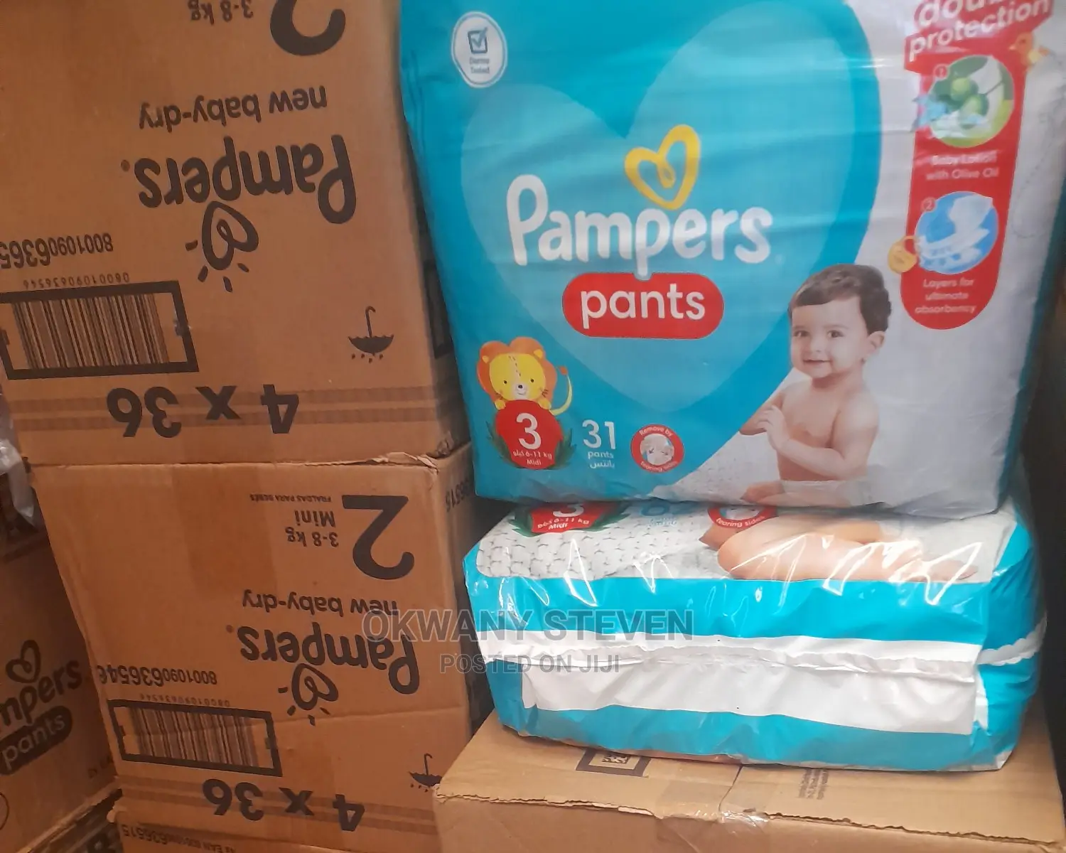 Pamper Diapers