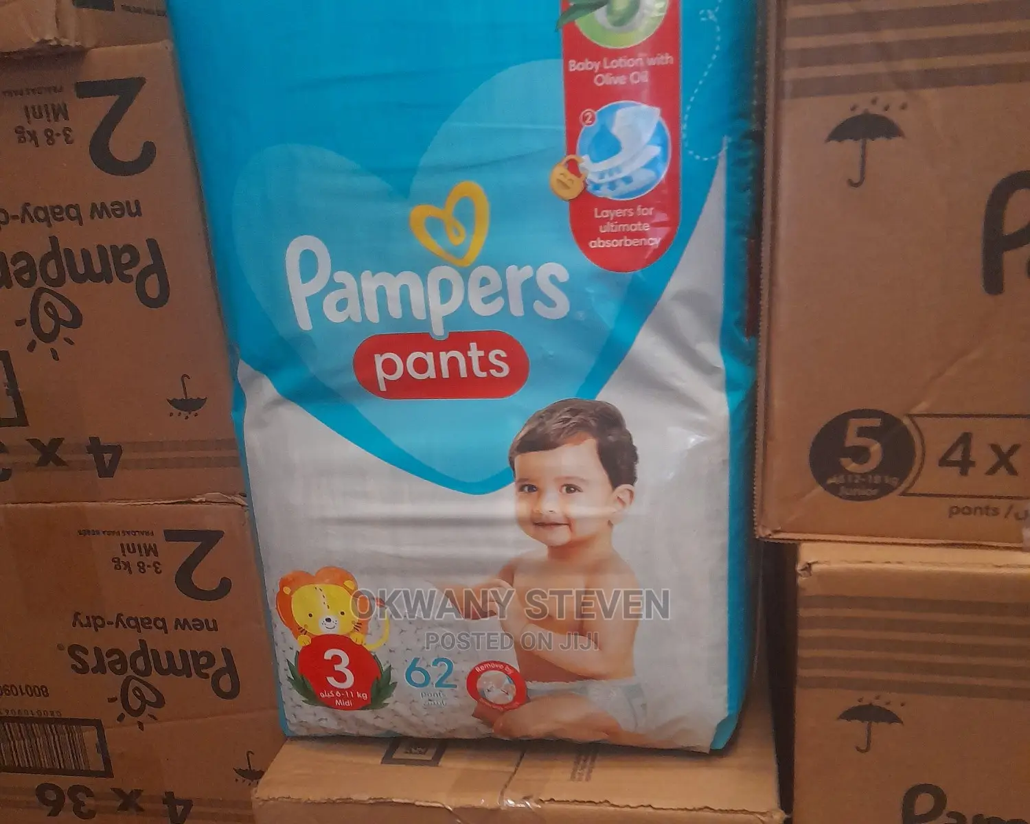 Pamper Diapers