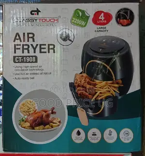 4 Litres Classy Touch Air Fryer With 1 Year Warranty.