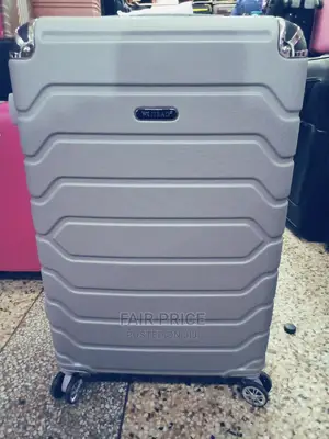 Plastic Suitcases Traveling Bag Small Size in Gray Color