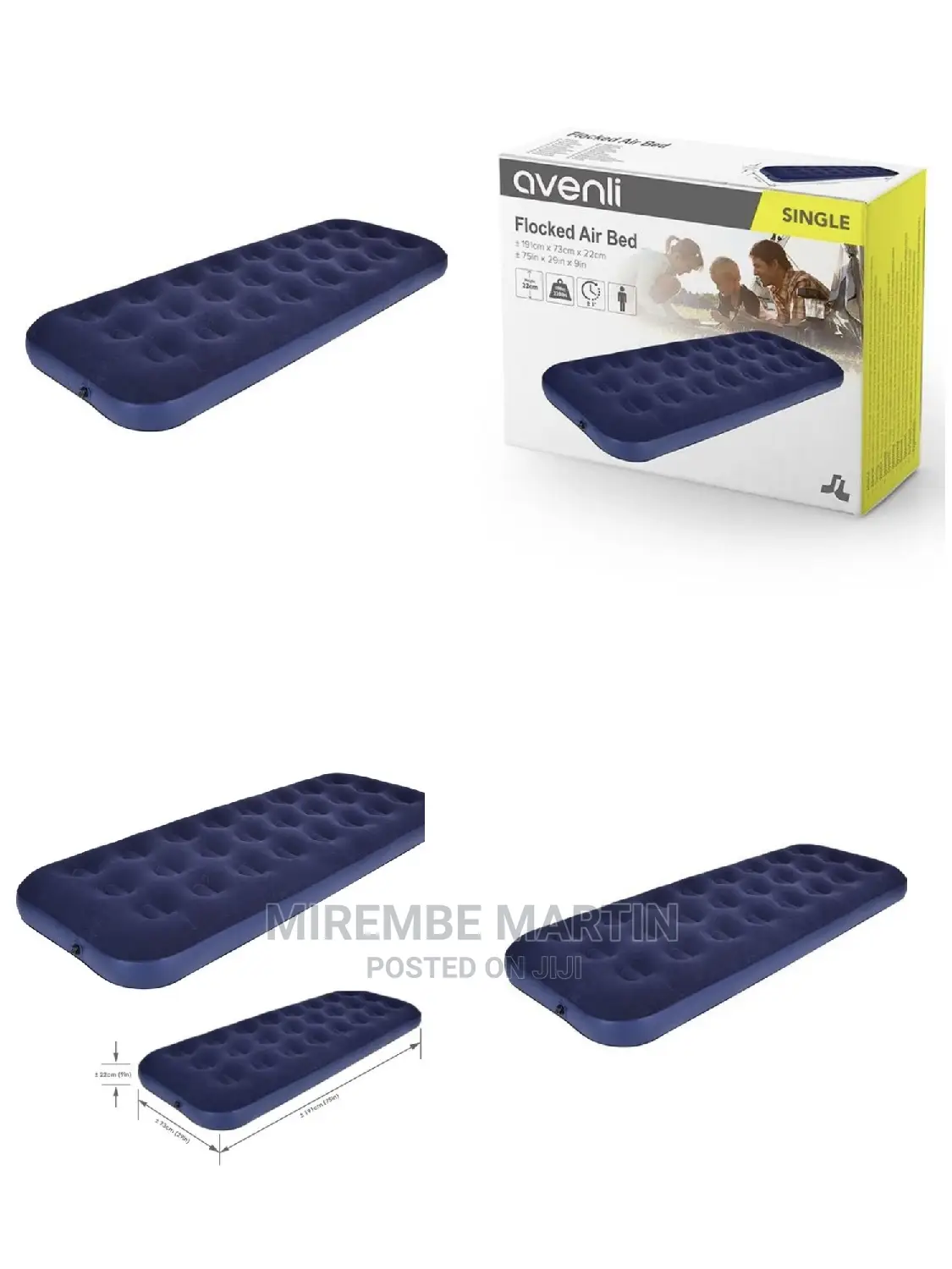 Flocked Air Bed