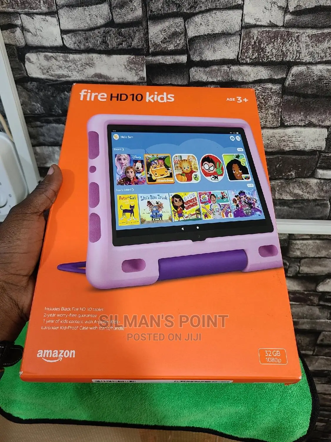 New Amazon Fire HD 10 Kids Edition 2021 32 GB Pink
