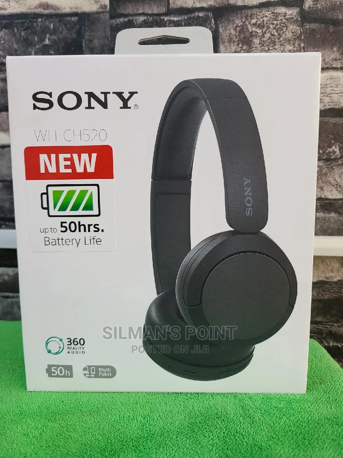 SONY Ch520 Wireless Headphones Black