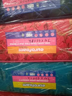 Quilted Density Mattress 5x6x12iches.( Red)