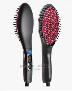 Hair Brush Straightener