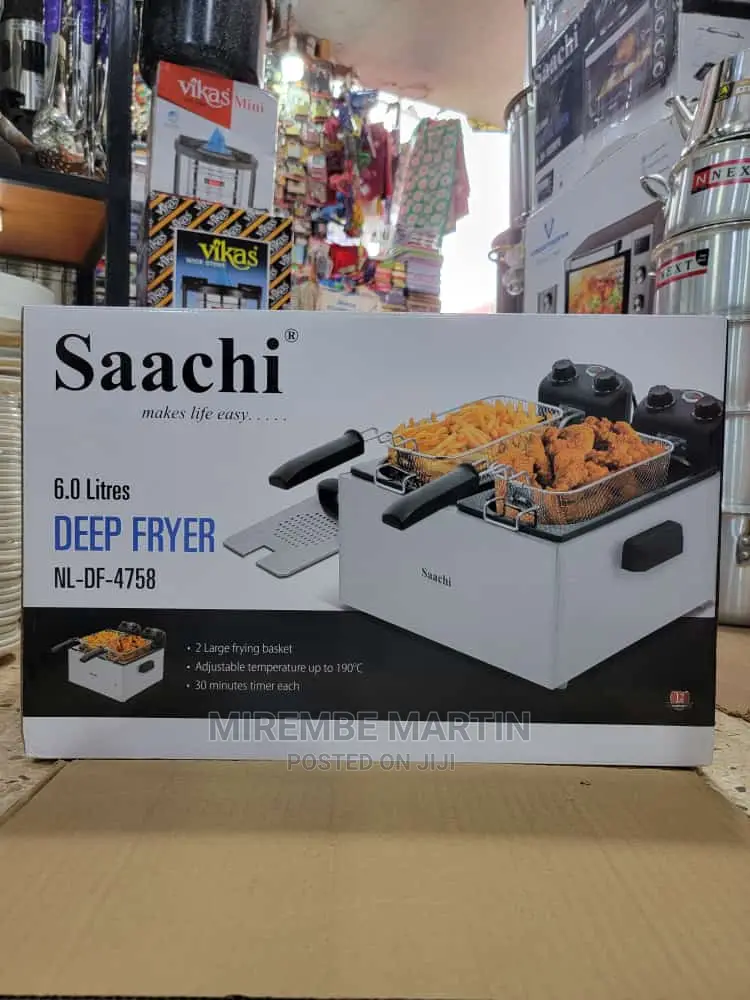 Double Saachi Deep Fryer