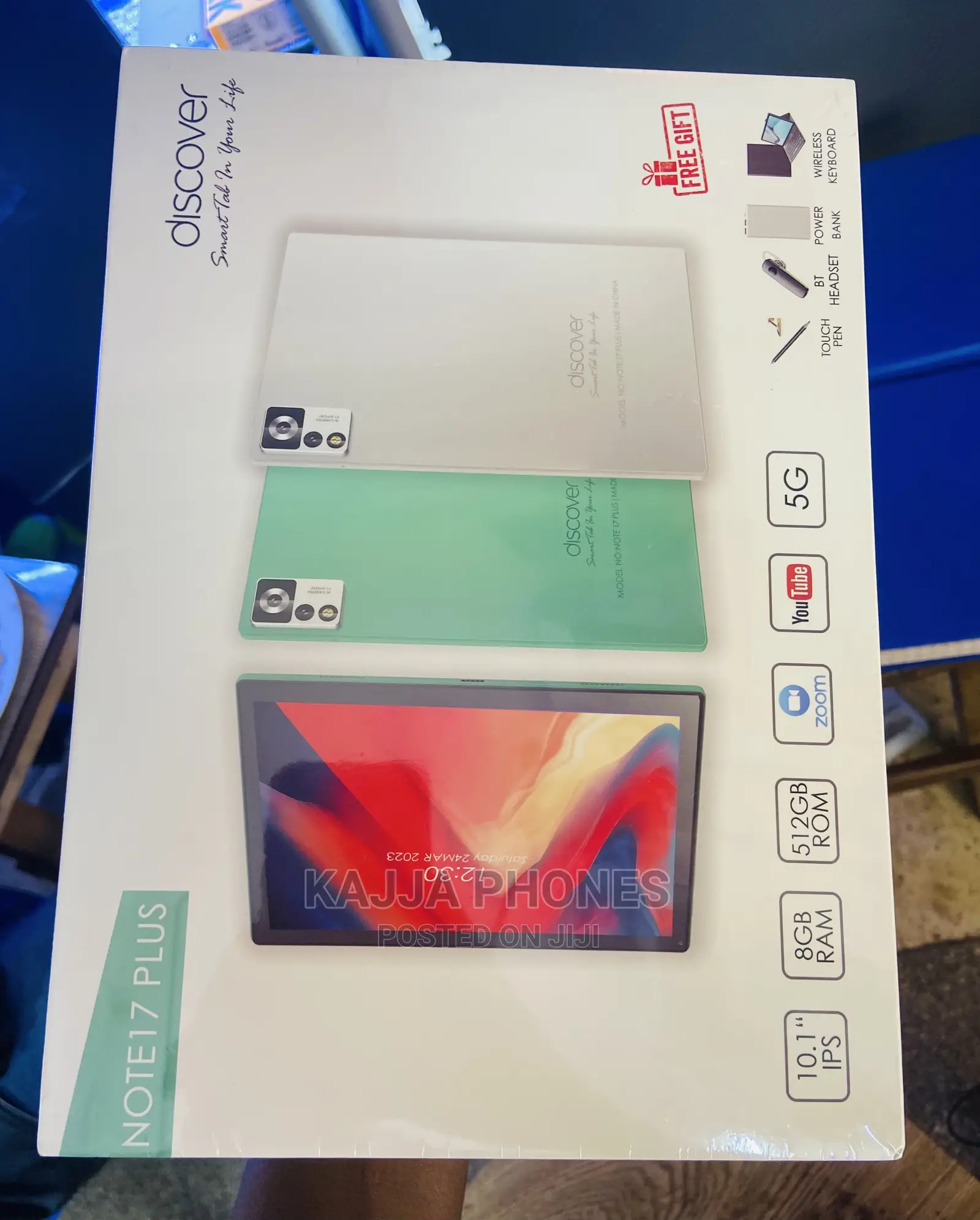 New Discover Note 13 Plus 512 GB Silver
