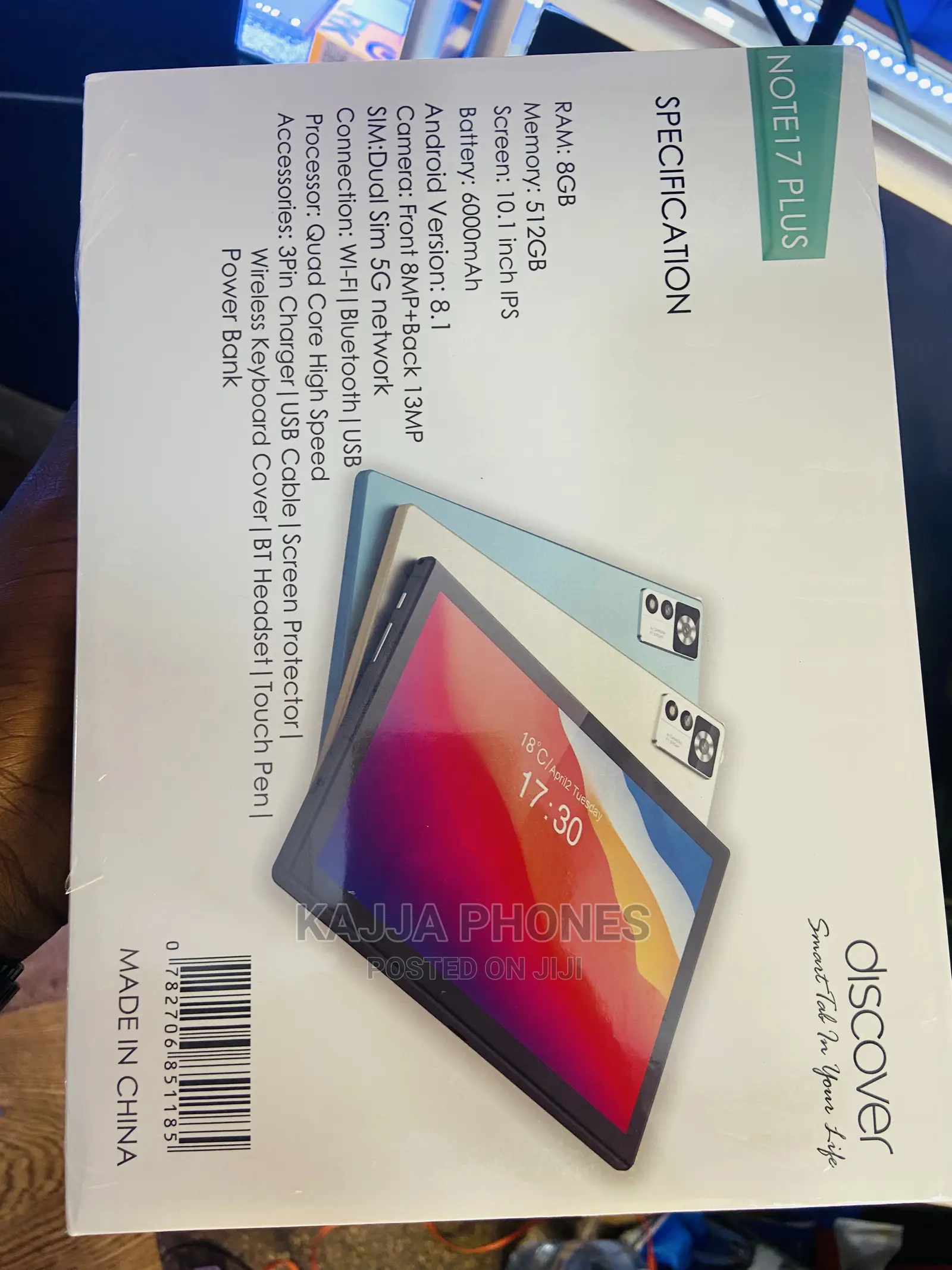 New Discover Note 13 Plus 512 GB Silver
