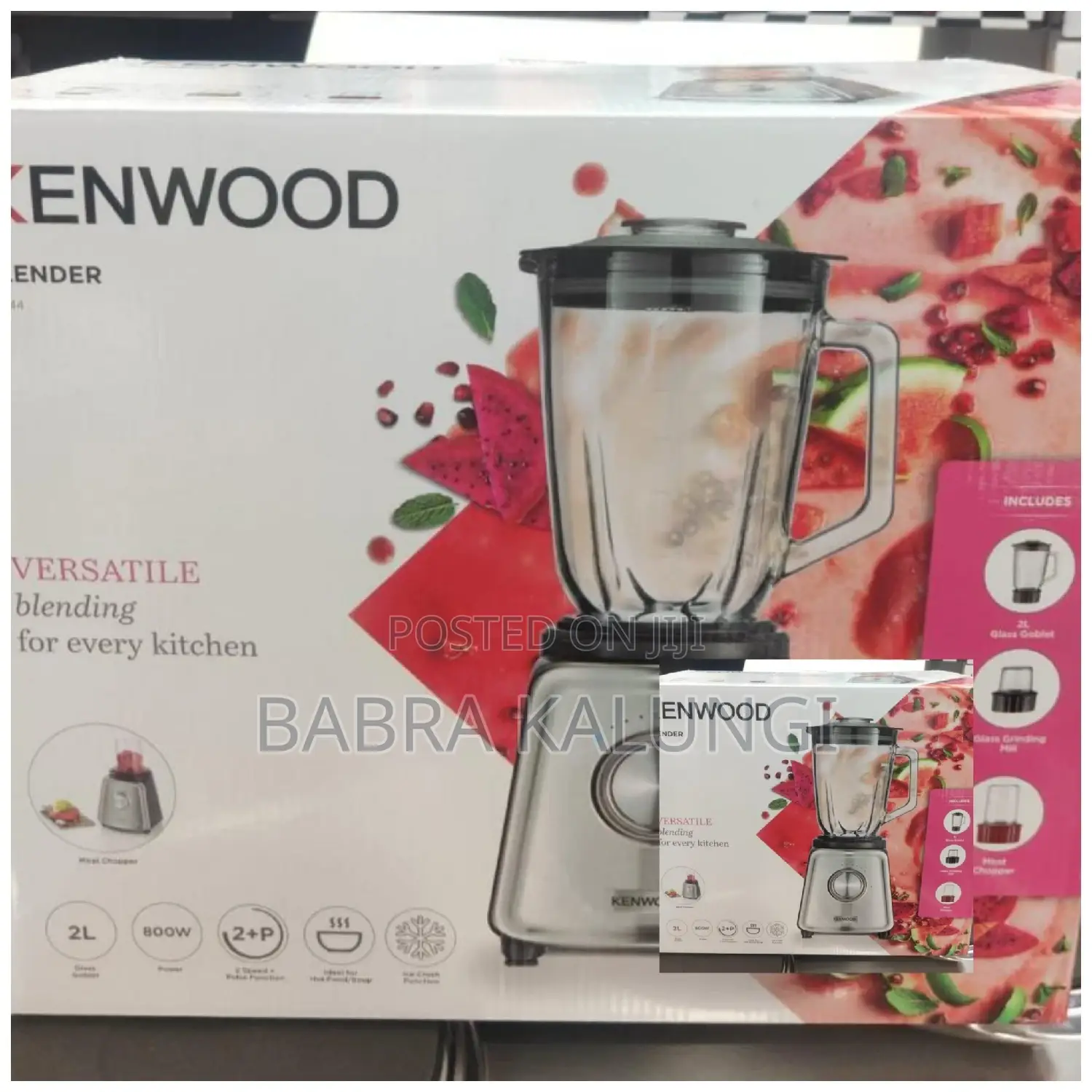 2l Kenwood Blender White