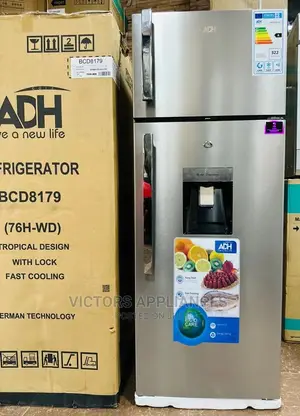 Adh Fridge Double Door With Dispensor 270l