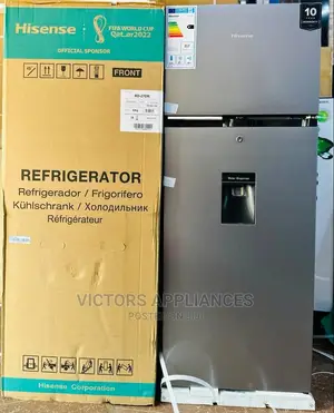 Hisense 270l Double Doorrefrigerator With Water Dispenser