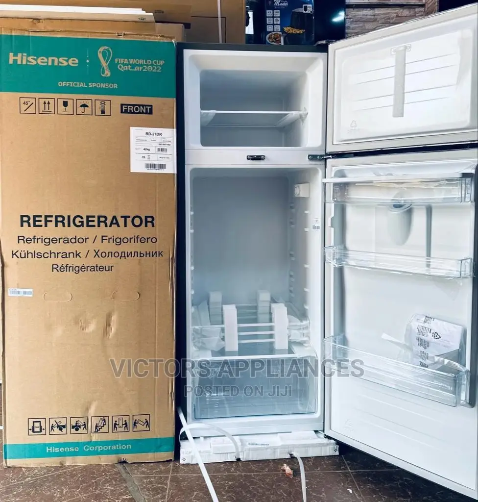 Hisense 270l Double Doorrefrigerator With Water Dispenser