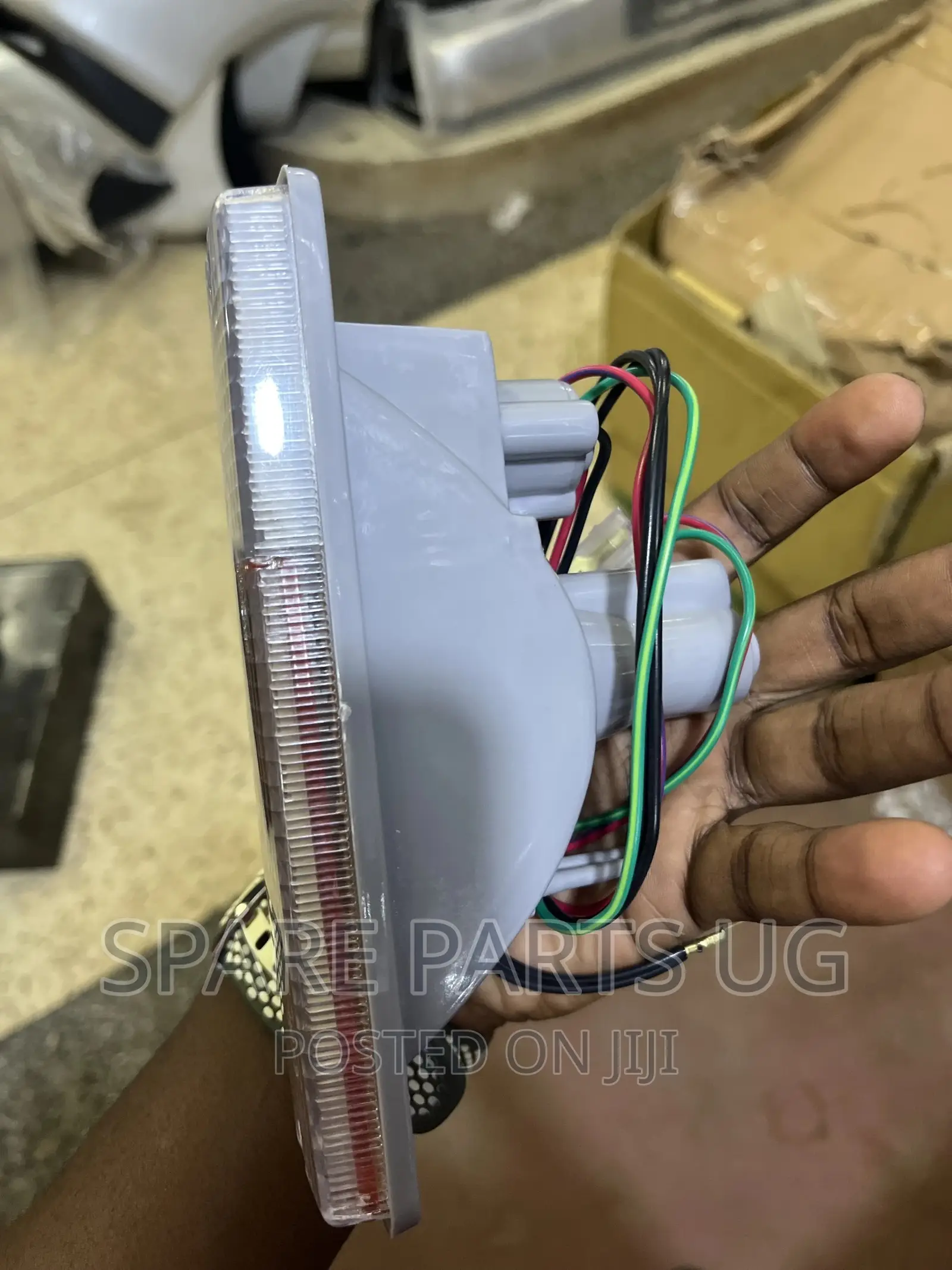 White Bullbar Indicator Light