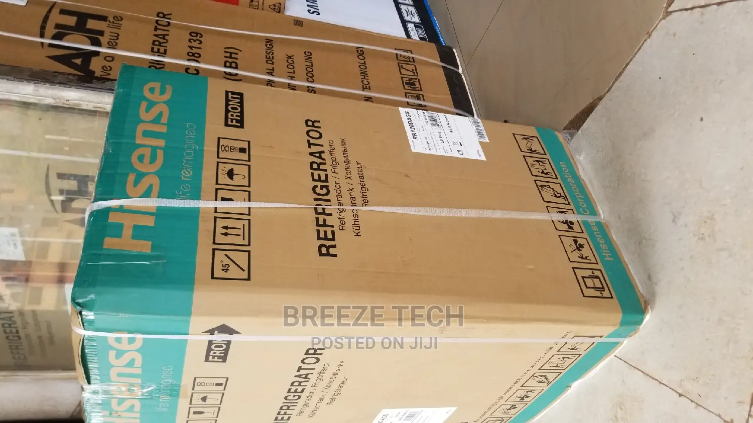 120 Hisense Refrigerator