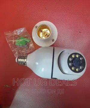 Wifi Light Bulb Camera - 1080p 360 Degree Security Camera