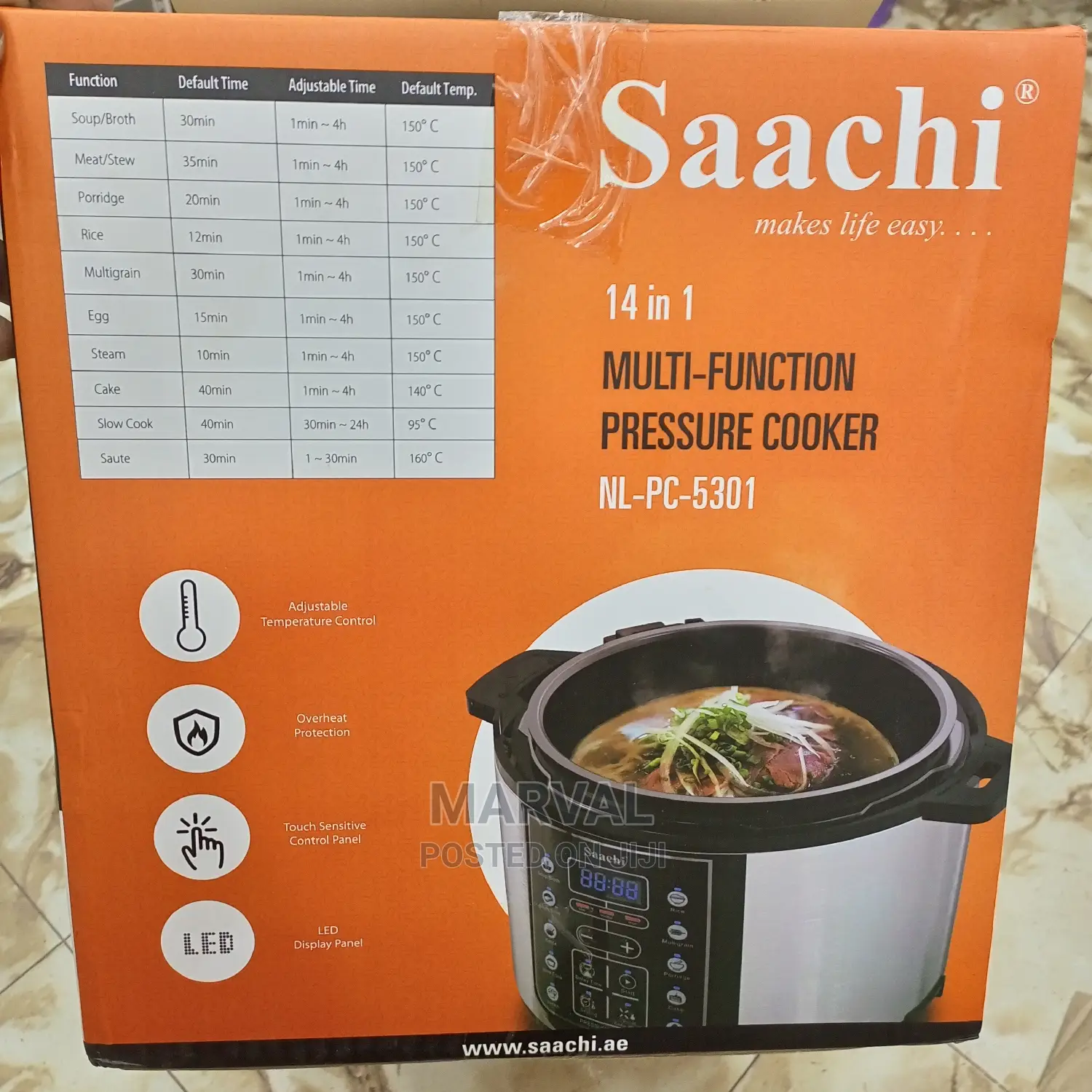14 in 1(5L) Multifunction Pressure Cooker