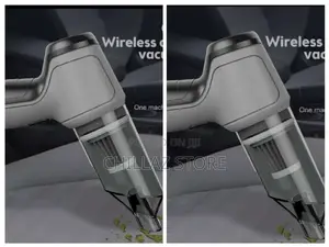 Wireless Car Charging Vacuum Cleaner.