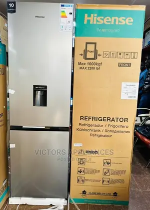 Hisense Refrigerator 341L Double Door With Dispensor