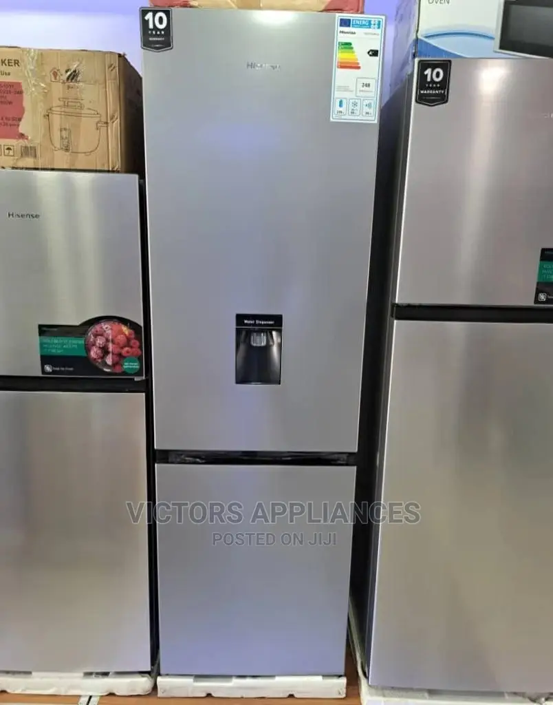 Hisense Fridge 341L Double Door Refrigerator