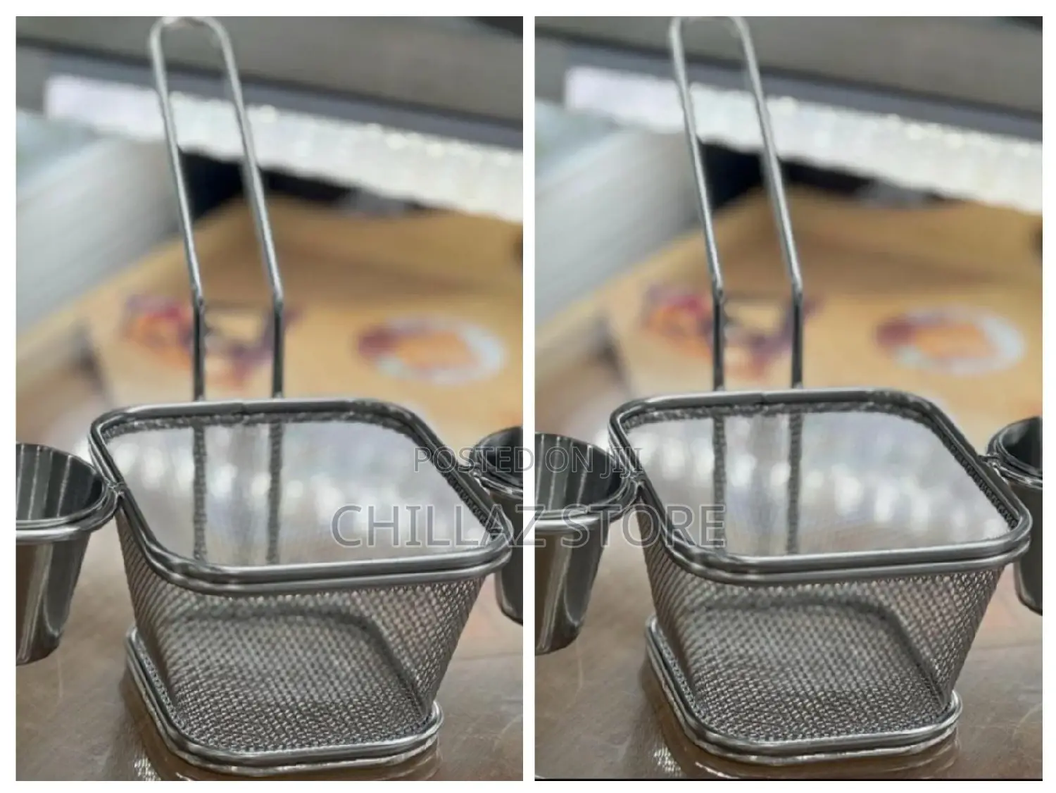 Steel Chips Mini Frying Basket.