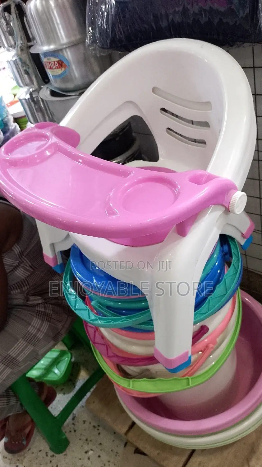 Plastic Feeding Baby Chair