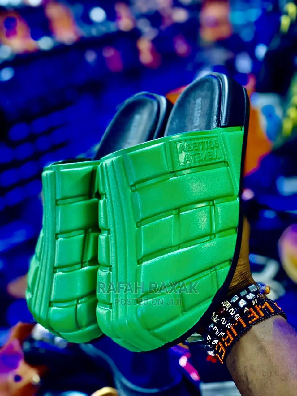 Original Bottega Veneta Crog Sandals
